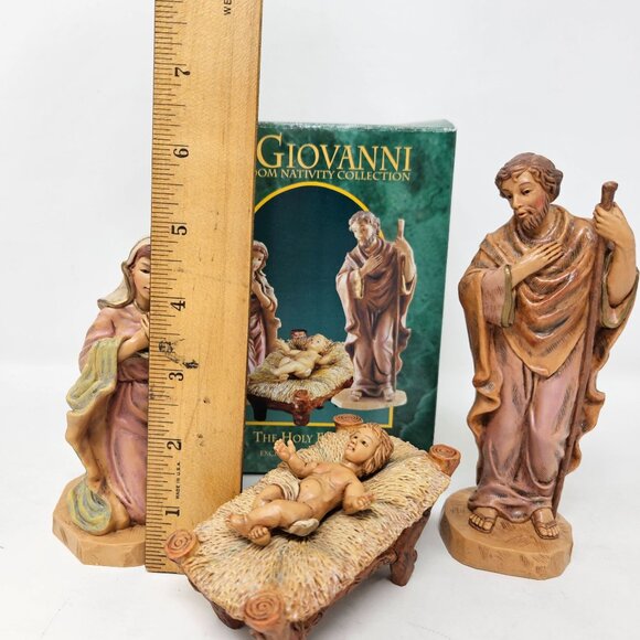 DiGiovanni Heirloom Nativity Collection The Holy Family New in Box - Picture 6 of 10